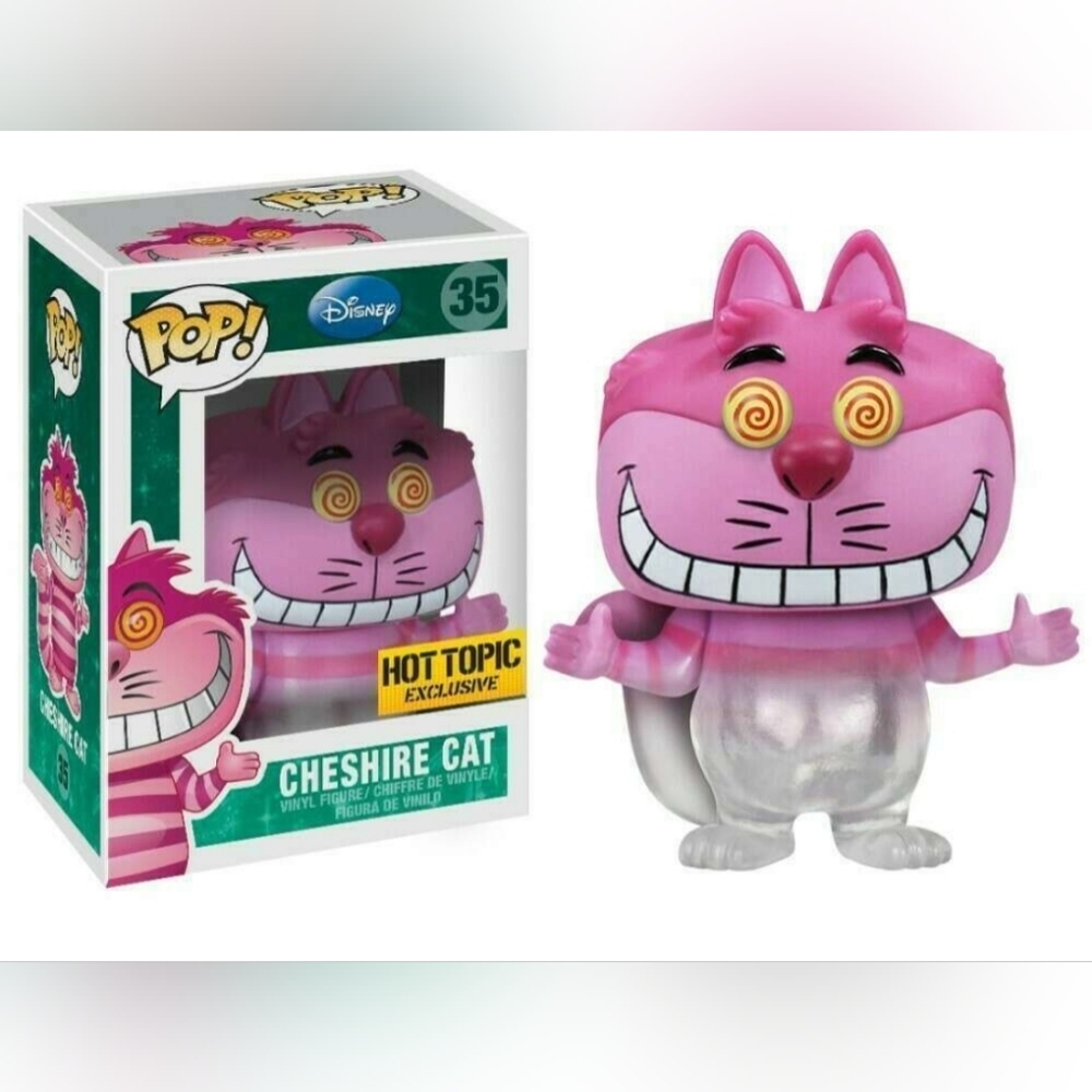 Funko Pop! Vinyl: Disney - Cheshire Cat - Translucent - Hot Topic Exclusive #35